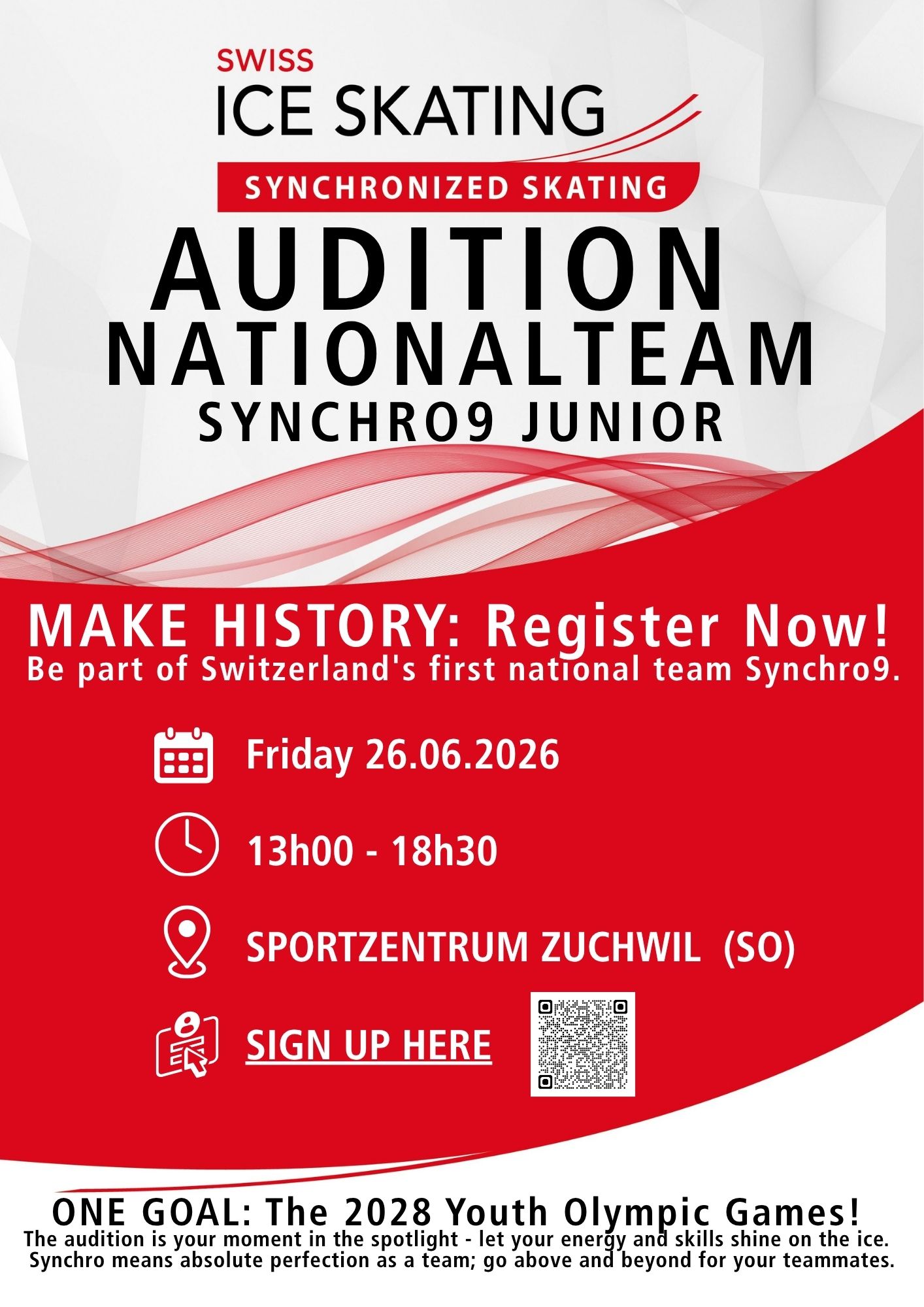 Flyer Audition Synchro9